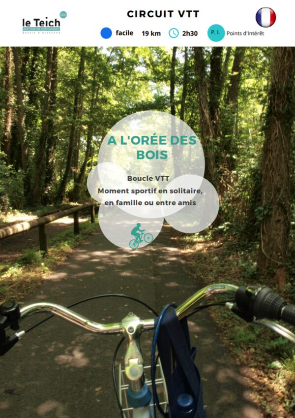 Boucle VTT – A l&rsquo;orée du bois – Le Teich