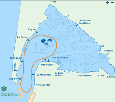 Billetterie • Le Teich pratique balade en bateau bateliers arcachon