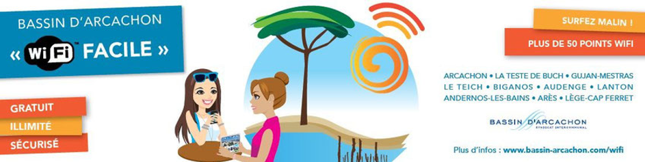 Points d'accès WIFI • Le Teich pratique points d'accès wifi